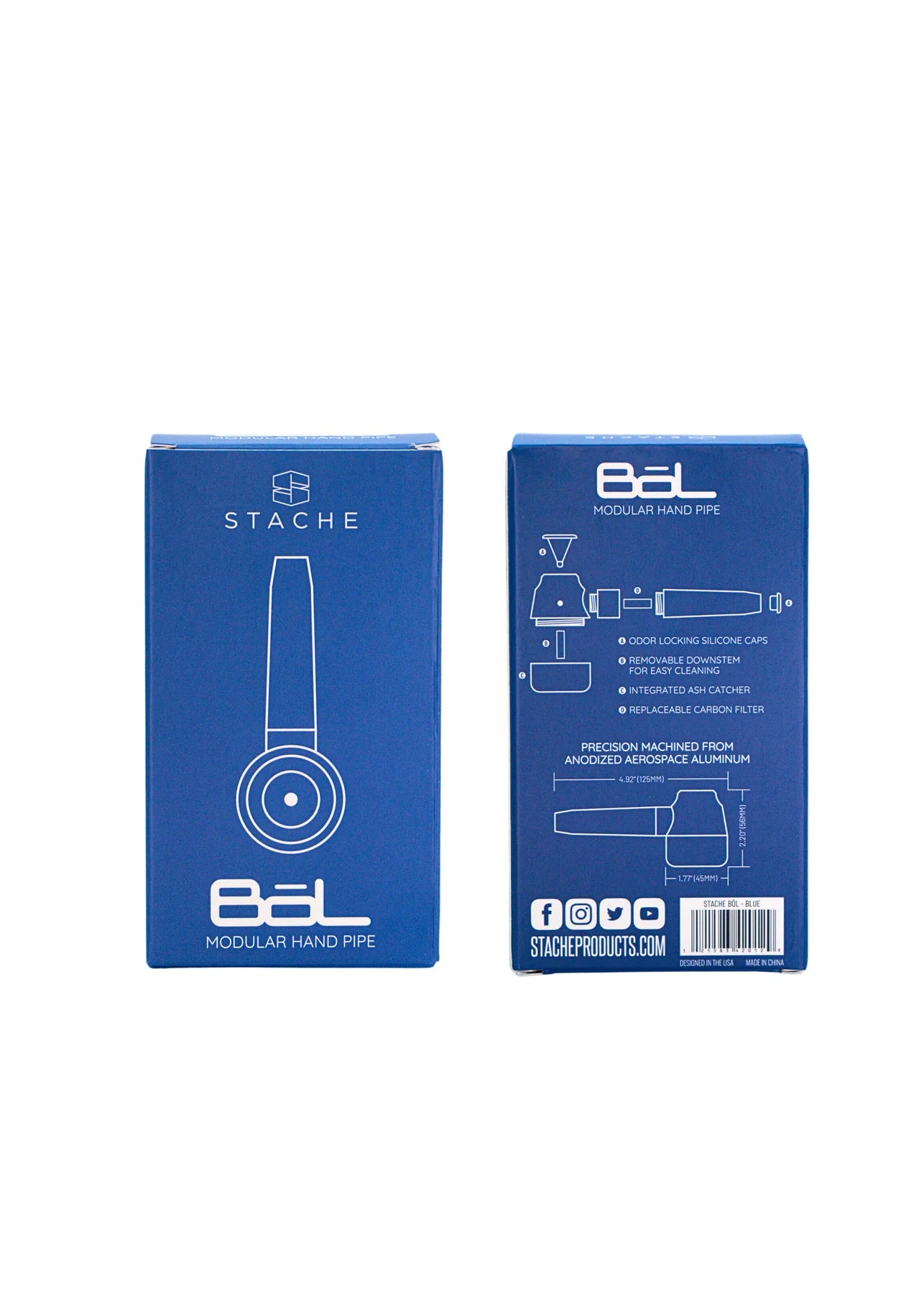 Stache Bol Aluminum Handpipe