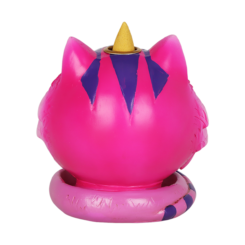 Grinning Cheshire Cat Backflow Incense Burner