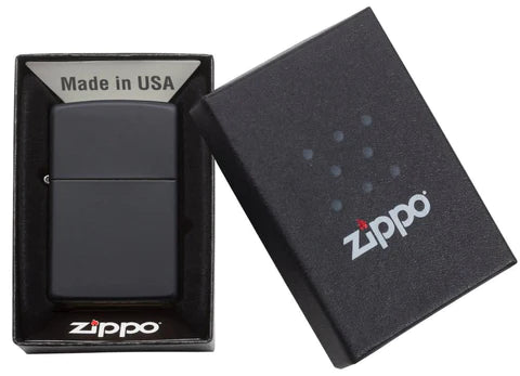 Zippo Lighter - Classic Black Matte