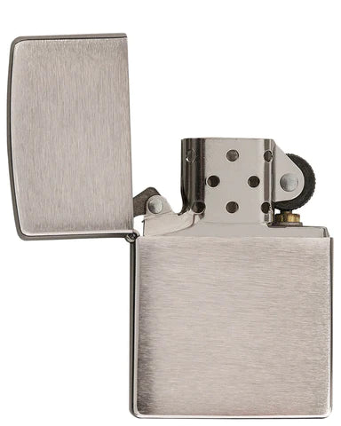 Zippo Lighter - Classic Brushed Chrome