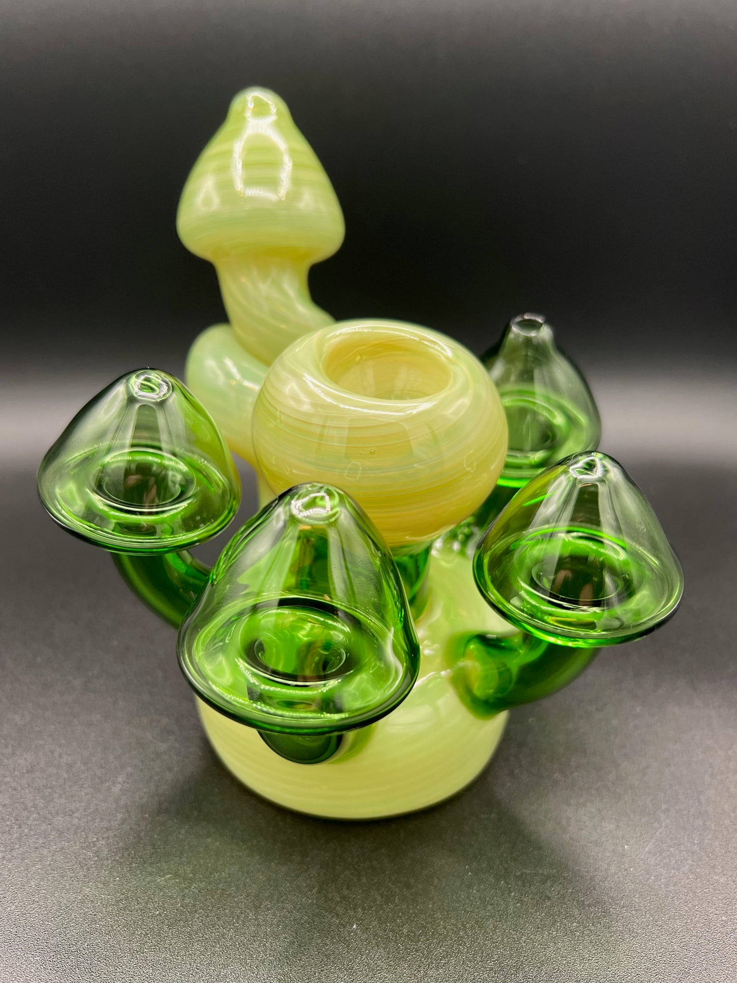Corkscrew Shroom Bubbler