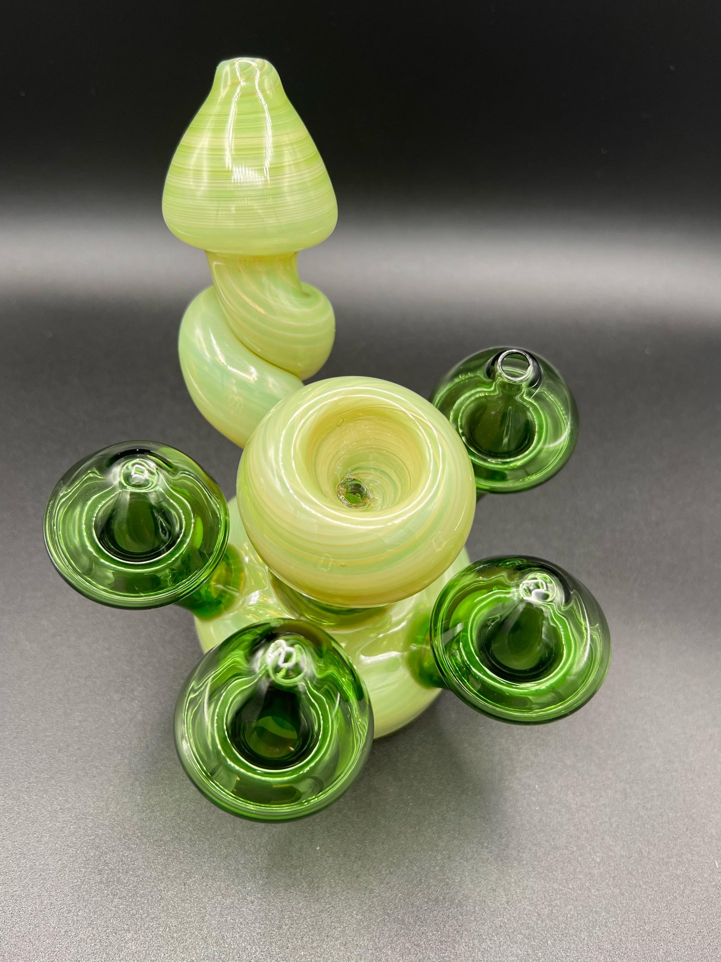 Corkscrew Shroom Bubbler