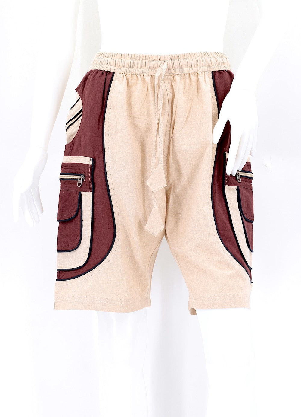 Himalaya Handmade Cotton Flower of Life Shorts