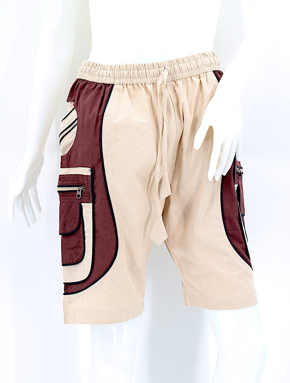 Himalaya Handmade Cotton Flower of Life Shorts