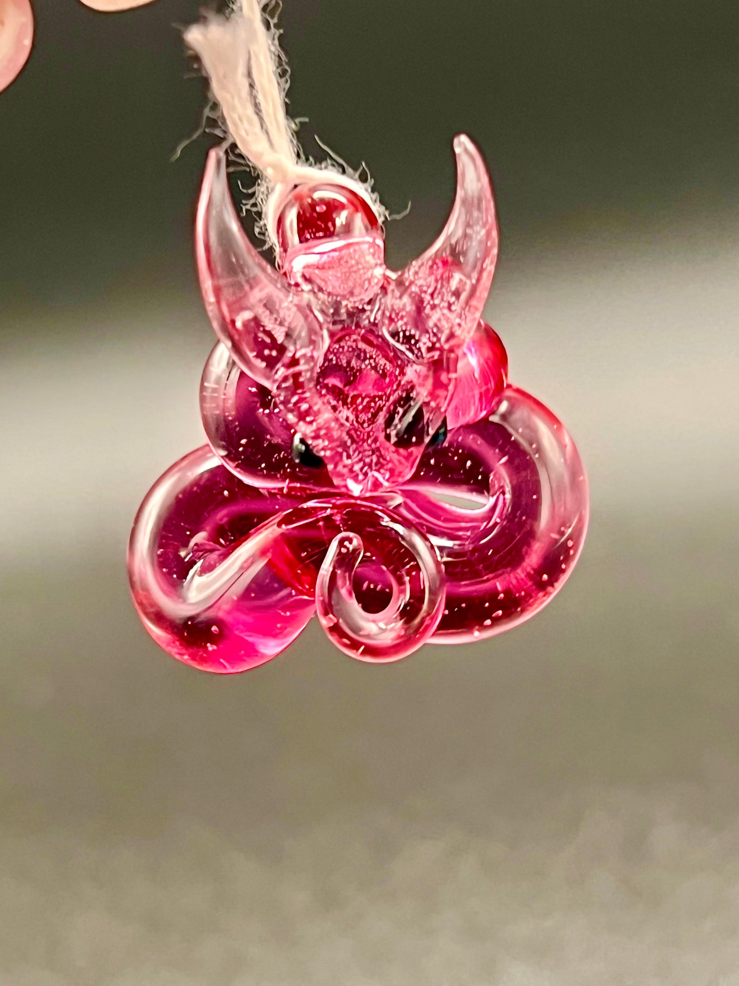 Gilyum Glass Demon Python Pendant