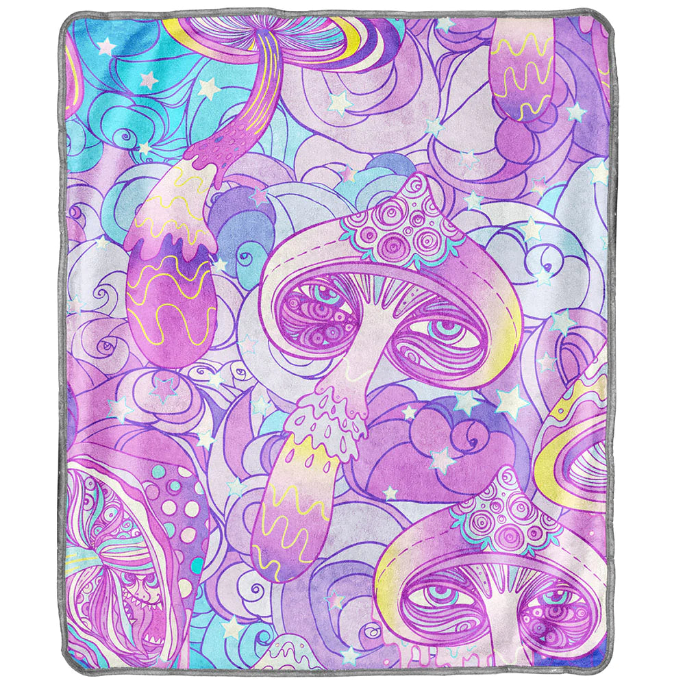 Pulsar Fleece Throw Blanket