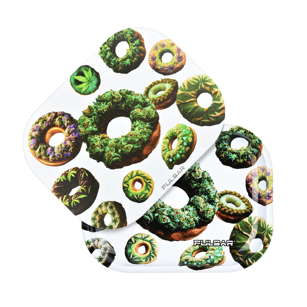 Pulsar Rolling Tray + Lid Bundle 7x5.5 - Forbidden Donuts