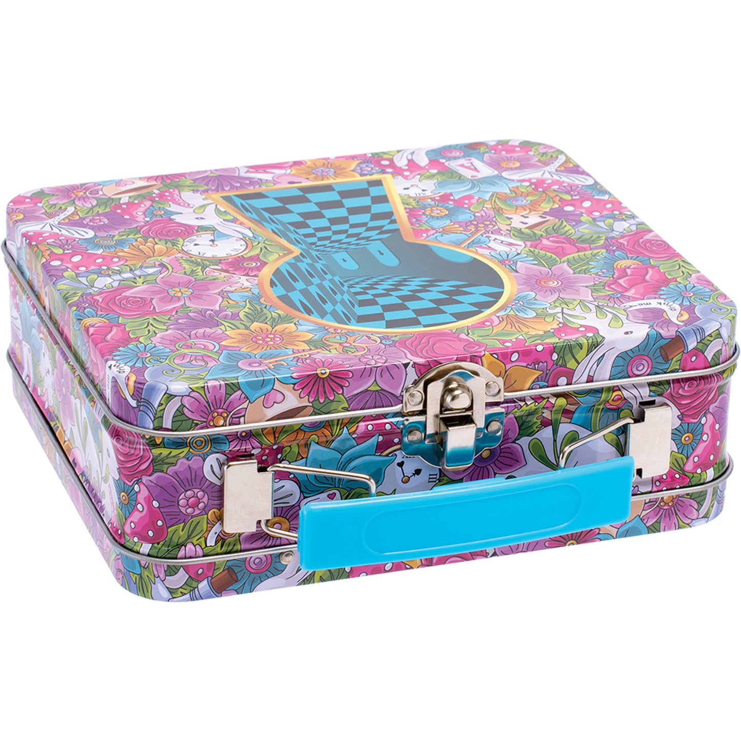 Fujima Handled Tin Stash Box