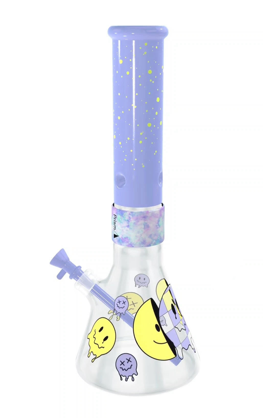 Prism Water Pipes Smile Glow Beaker Single Stack