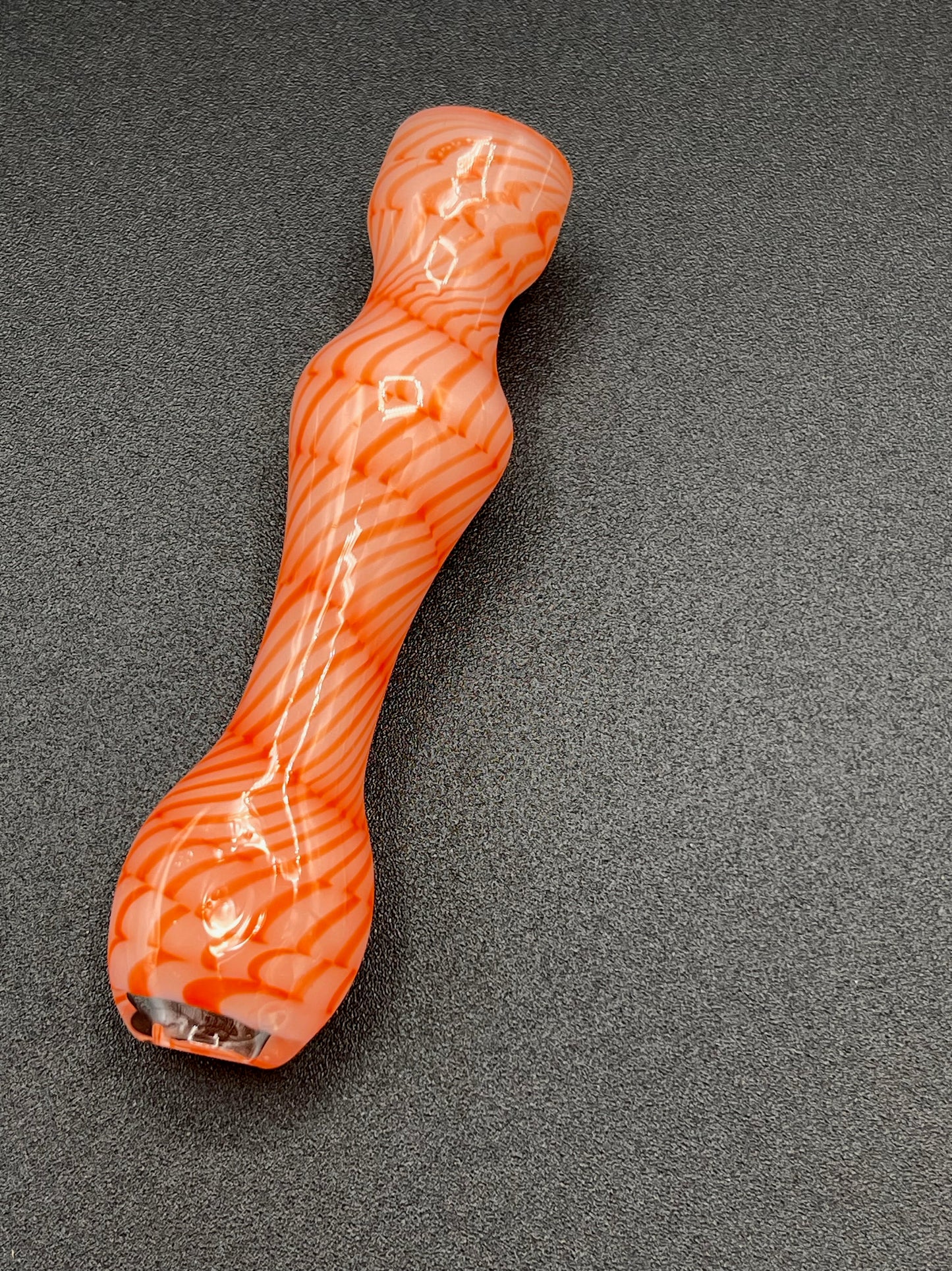 Key Glass Coil Bat w/ Mouthpiece