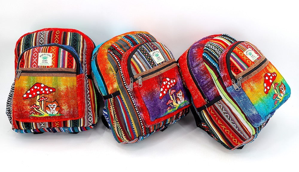 Owl Mushroom Backpack by Himalaya Handmade