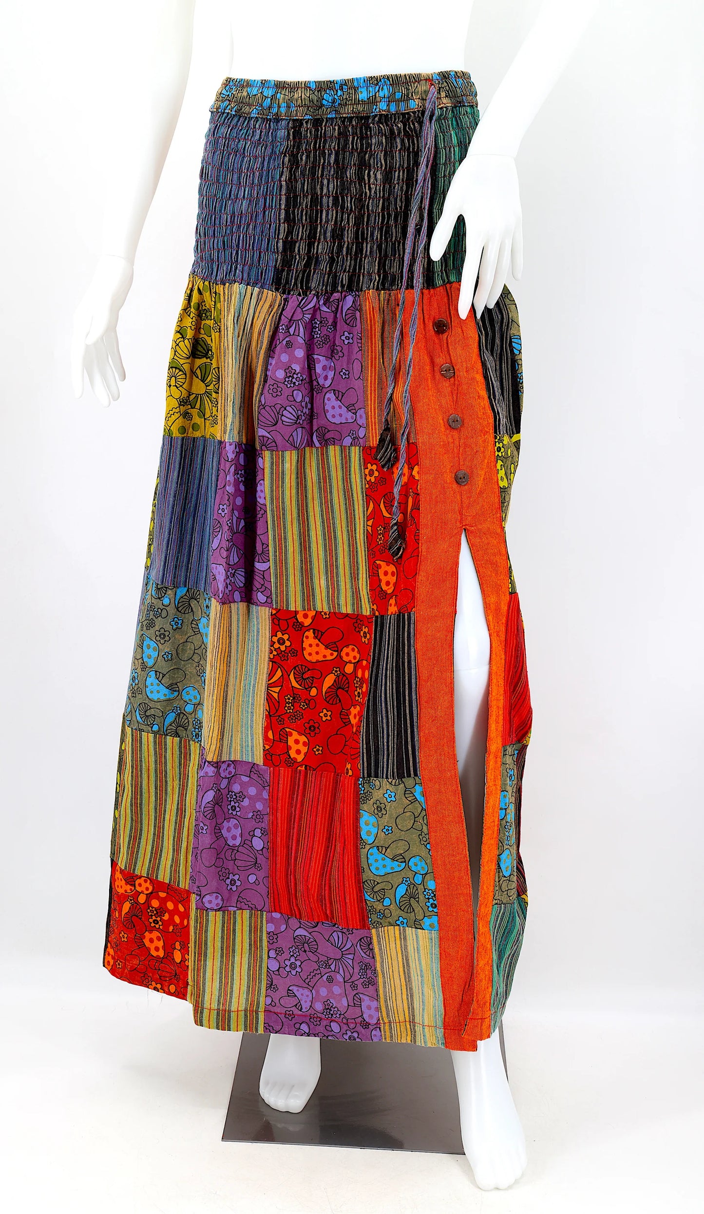 Patchwork Bohemian Skirt