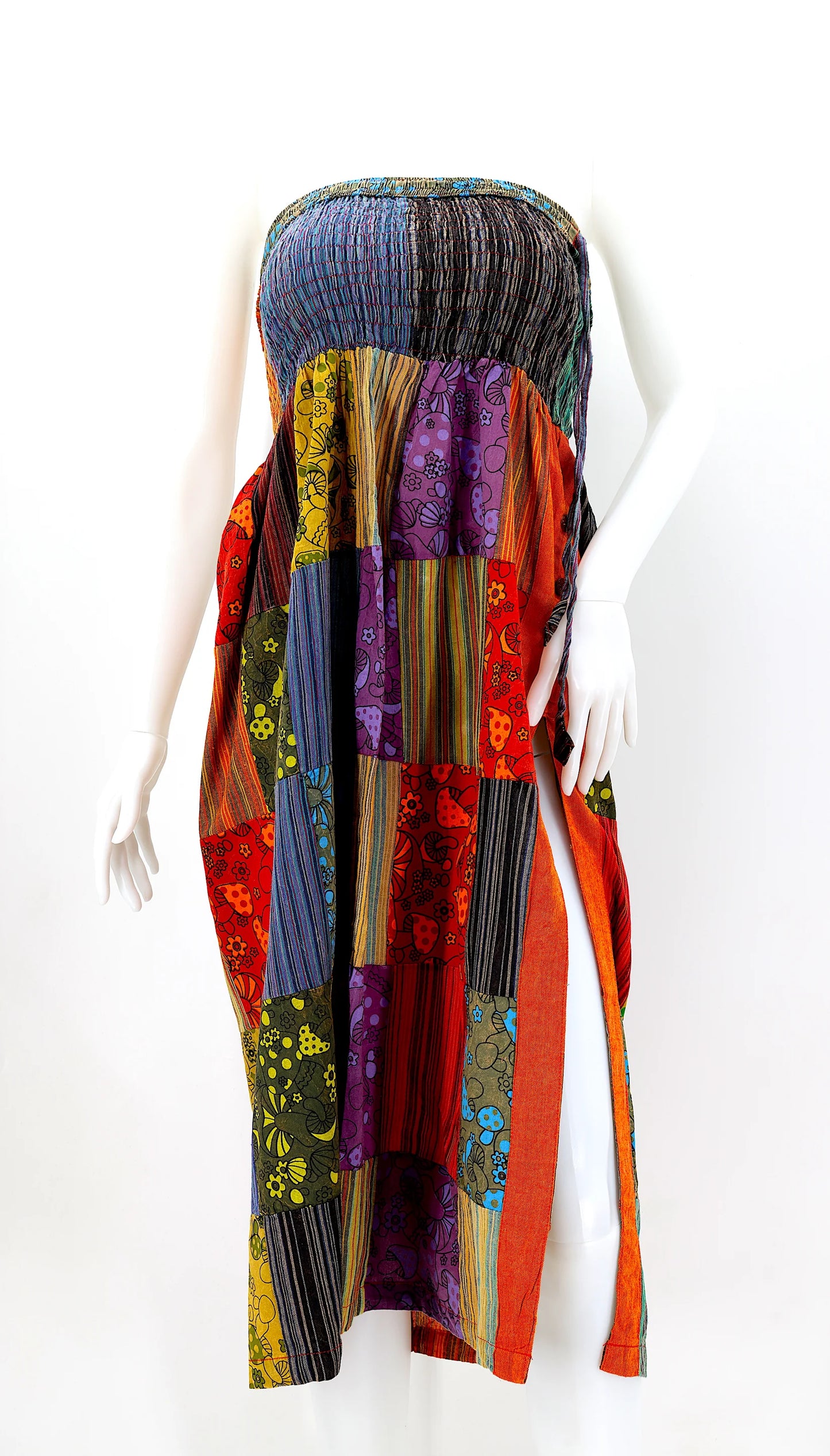 Patchwork Bohemian Skirt