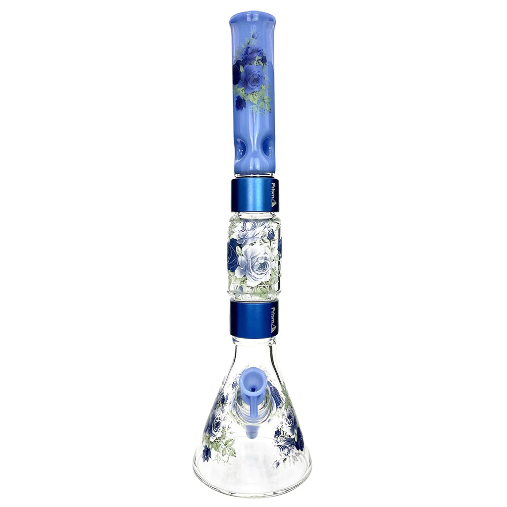 Prism Water Pipes Moonlight Rose Beaker Double Stack