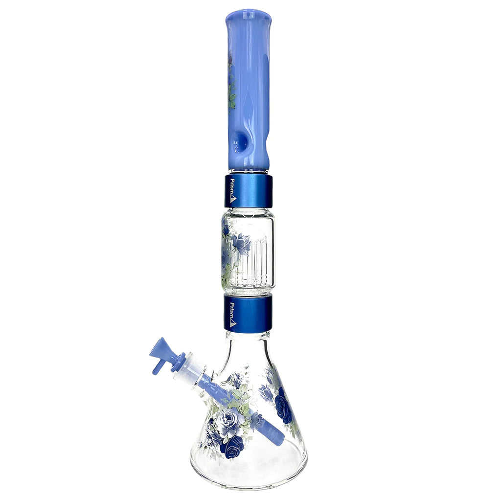 Prism Water Pipes Moonlight Rose Beaker Double Stack