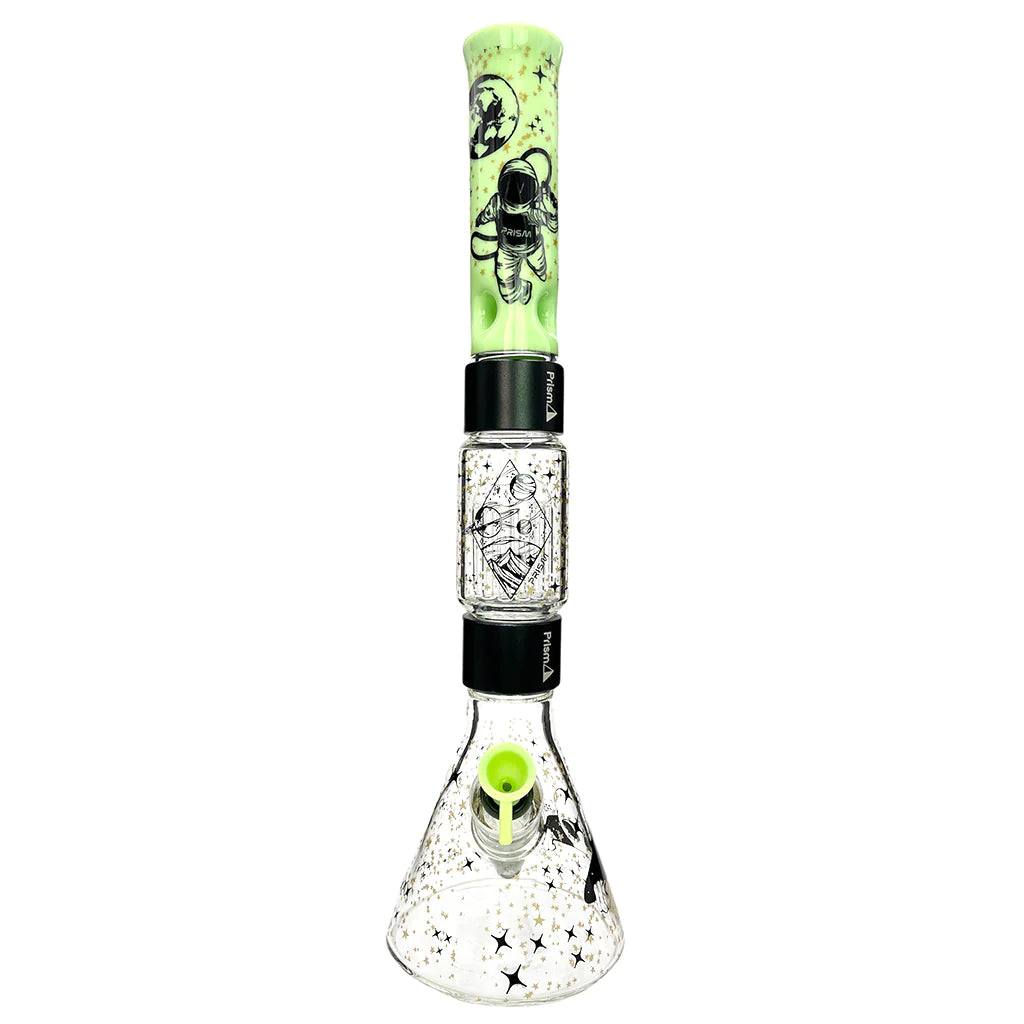 Prism Water Pipes Spaced Out Beaker Double Stack