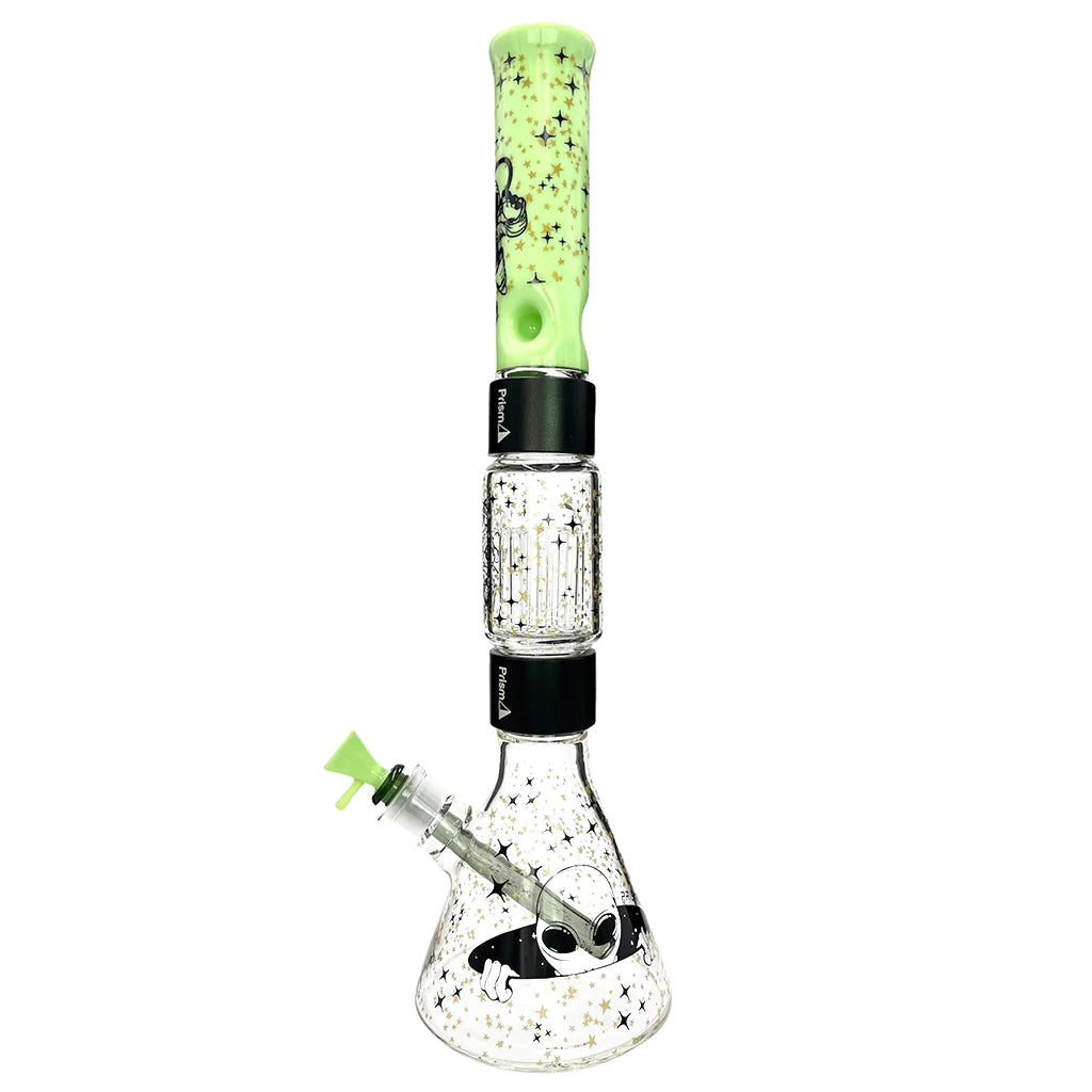 Prism Water Pipes Spaced Out Beaker Double Stack