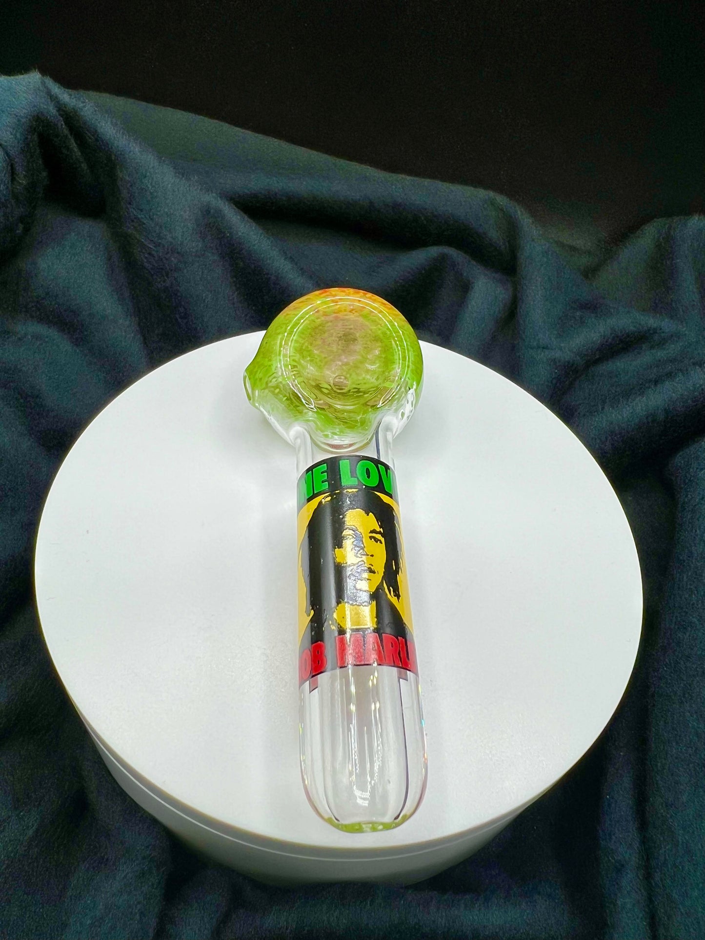 Rasta Frit Bob Marley Spoon by Jellyfish Glass