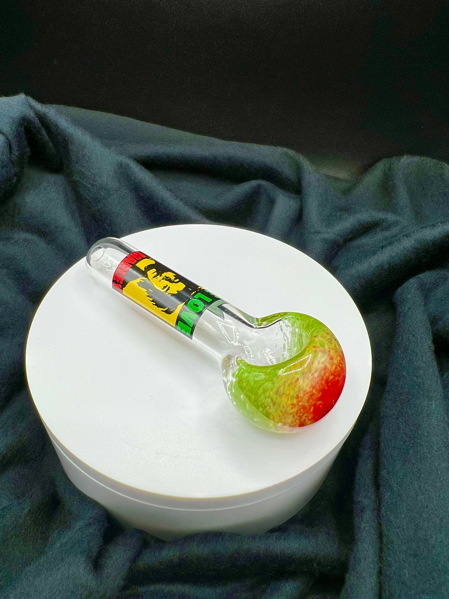 Rasta Frit Bob Marley Spoon by Jellyfish Glass