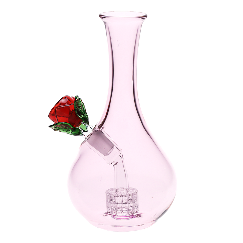 Rose In Vase Water Pipe