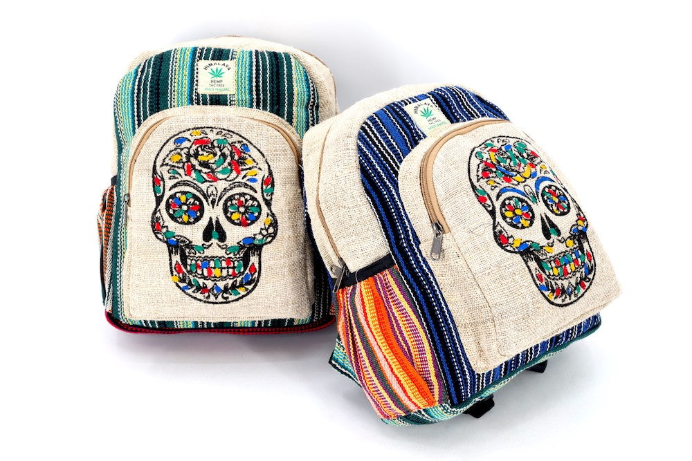 Skull Backpack by Himalayan Handmade