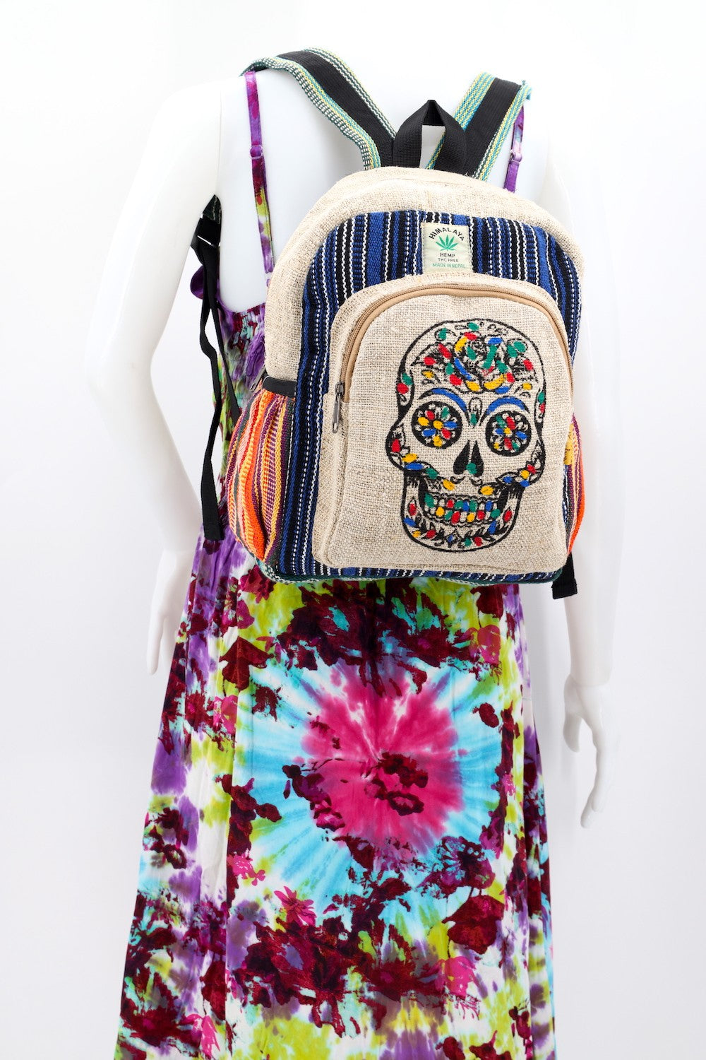 Skull Backpack by Himalayan Handmade