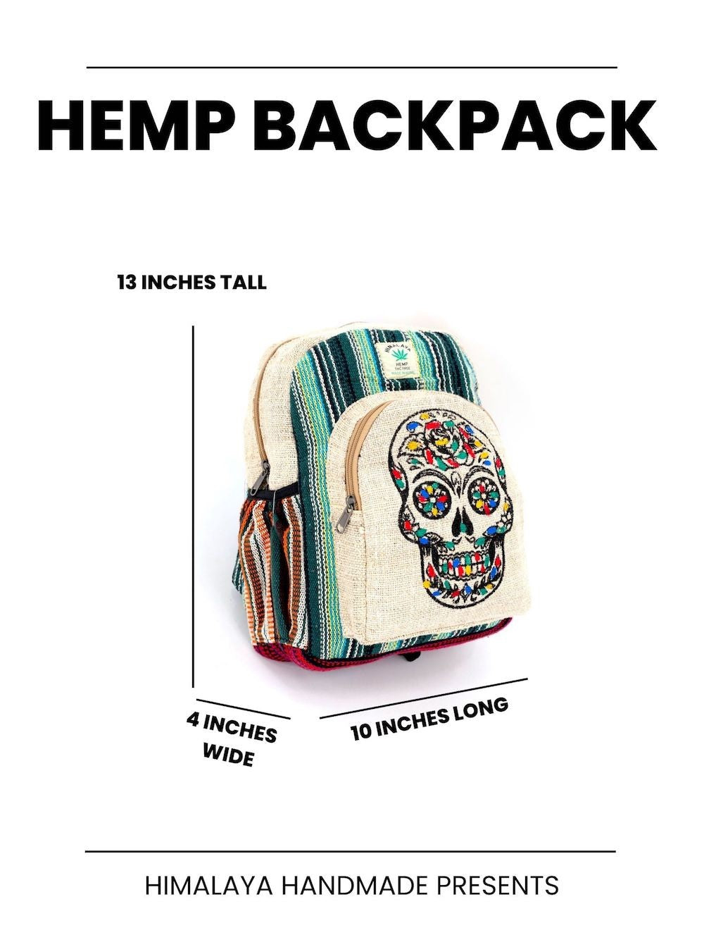 Skull Backpack by Himalayan Handmade
