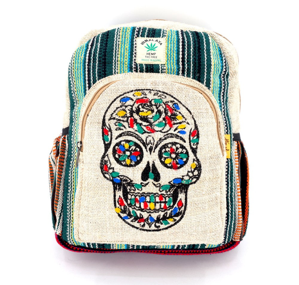 Skull Backpack by Himalayan Handmade