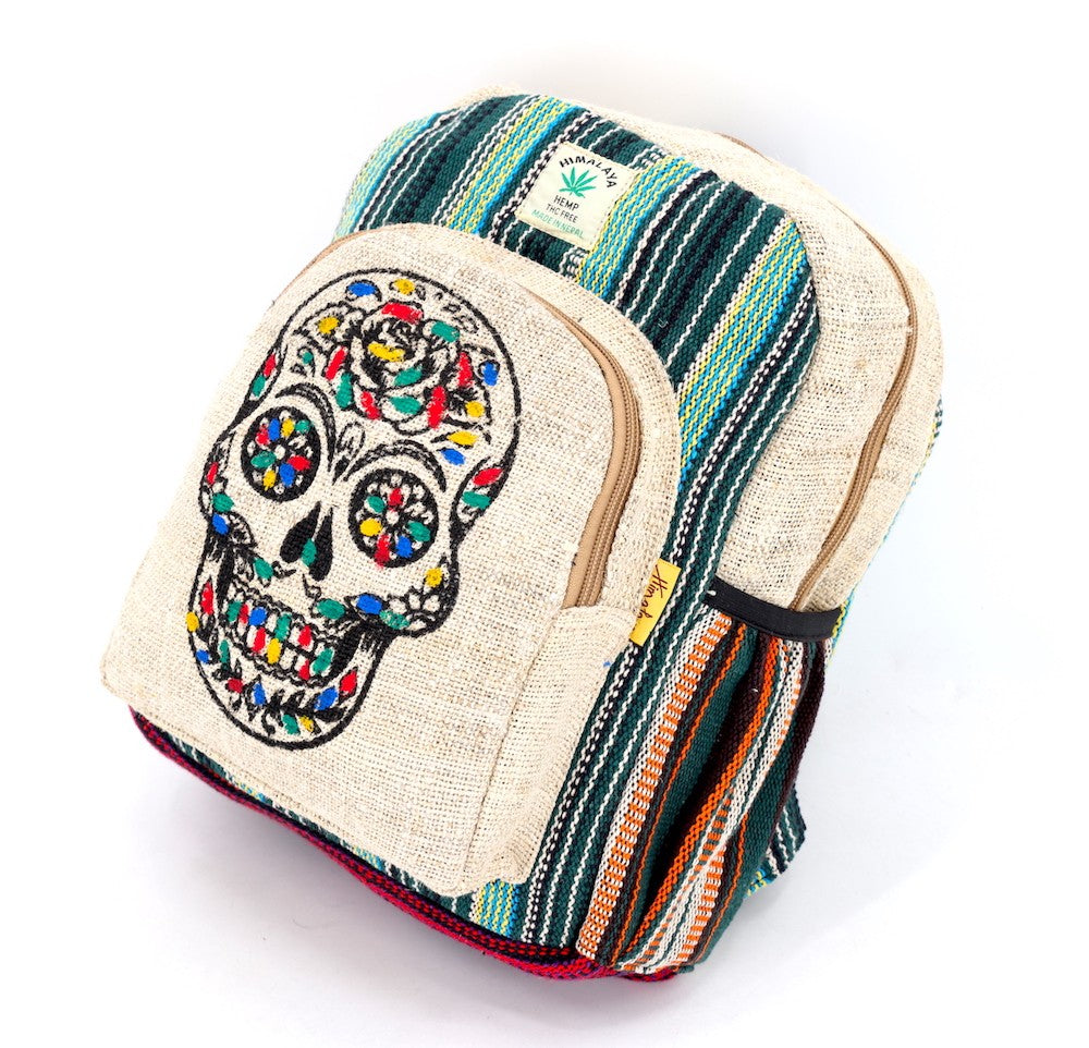 Skull Backpack by Himalayan Handmade