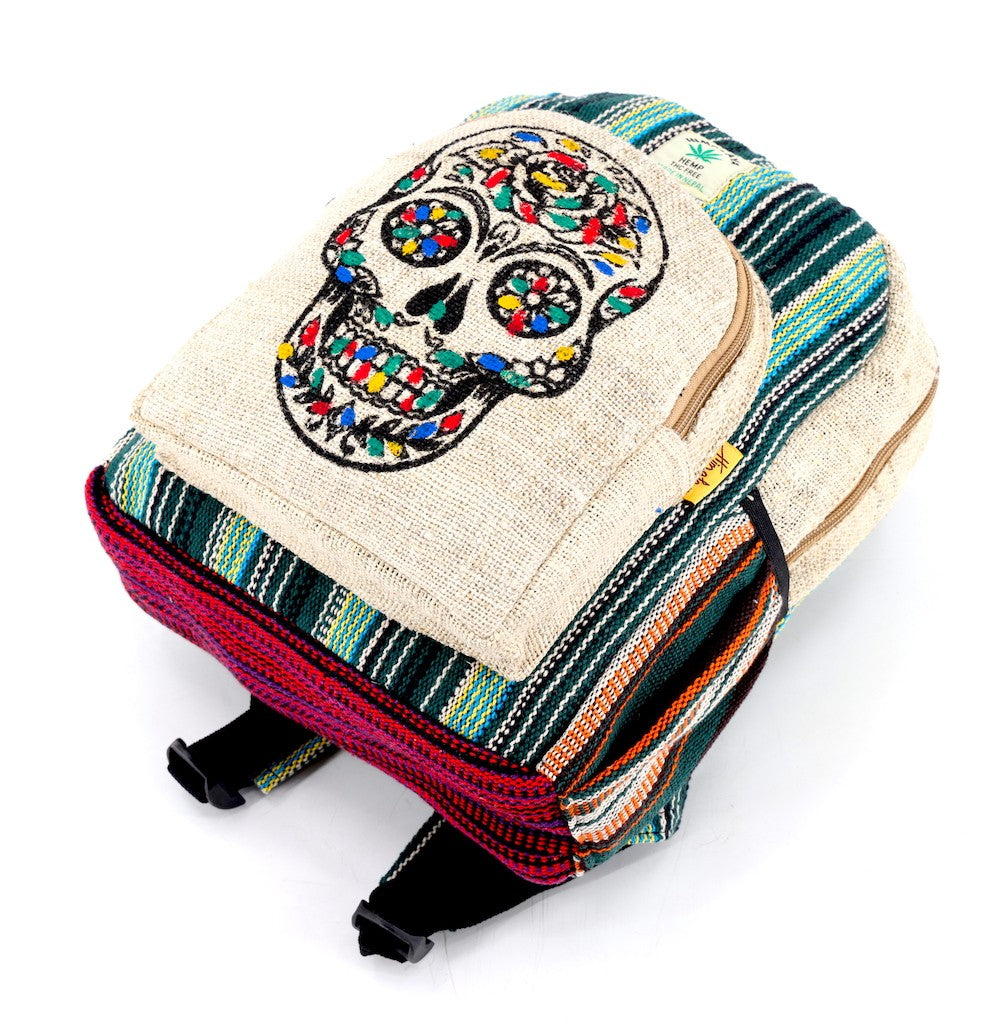 Skull Backpack by Himalayan Handmade