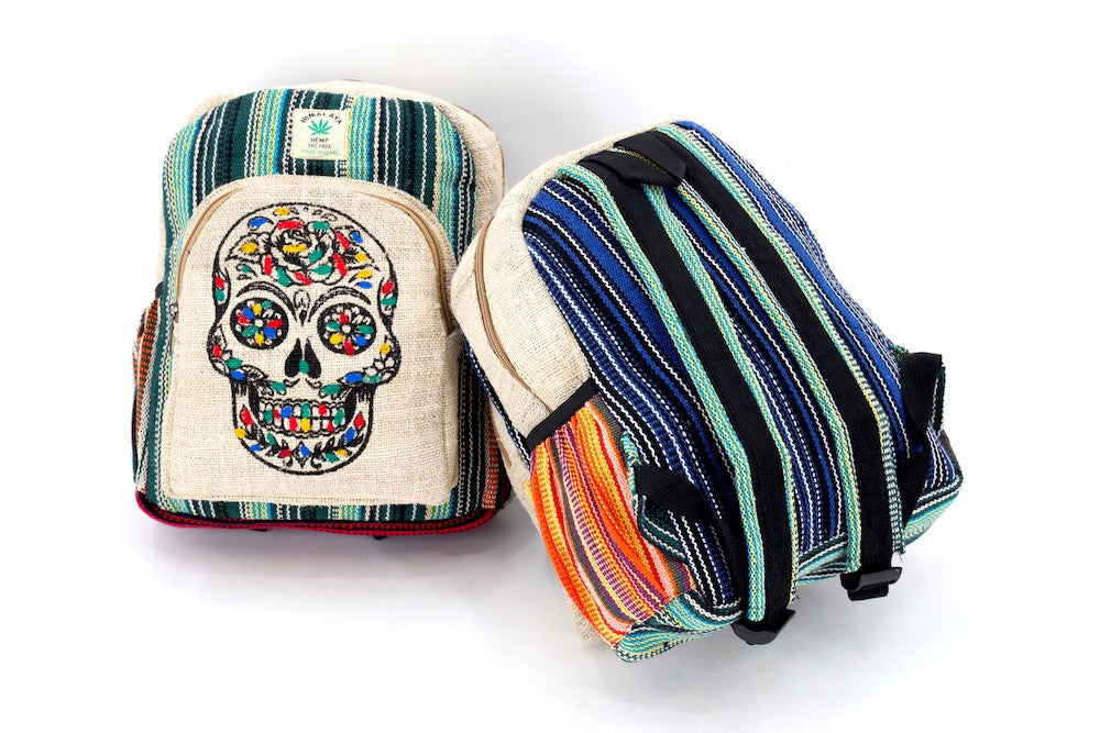Skull Backpack by Himalayan Handmade