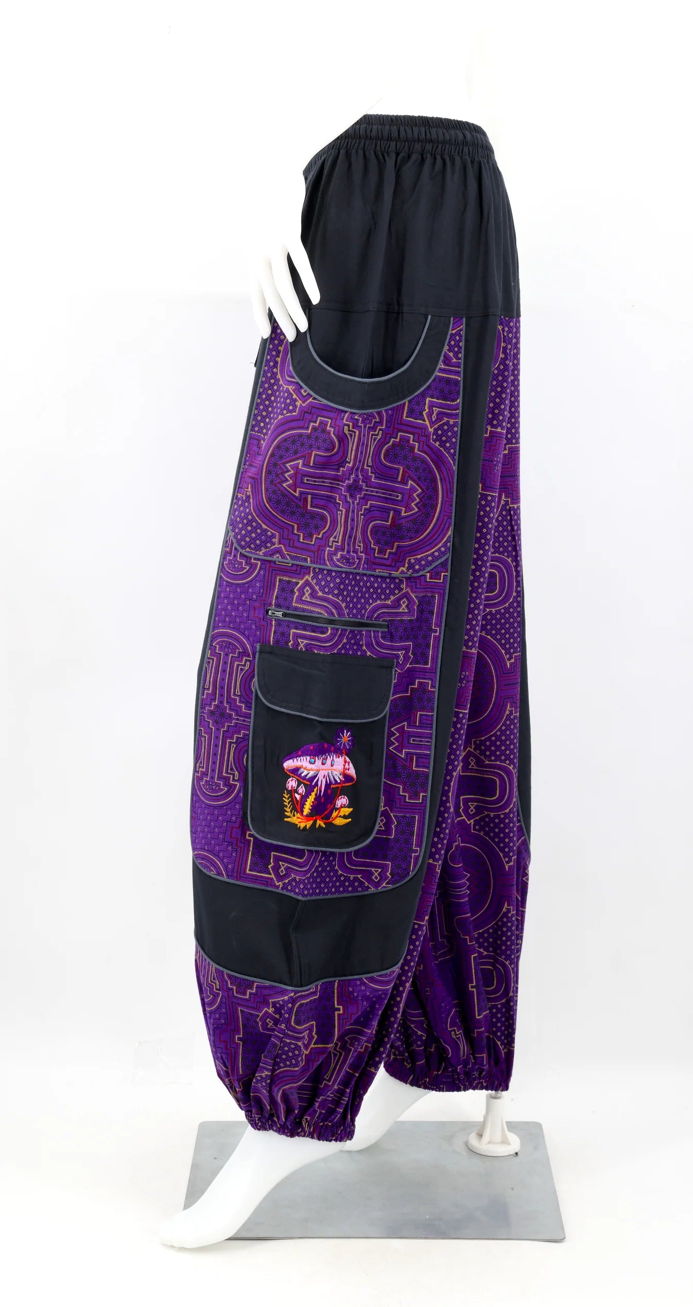 Spanish Tile Mushroom Pants