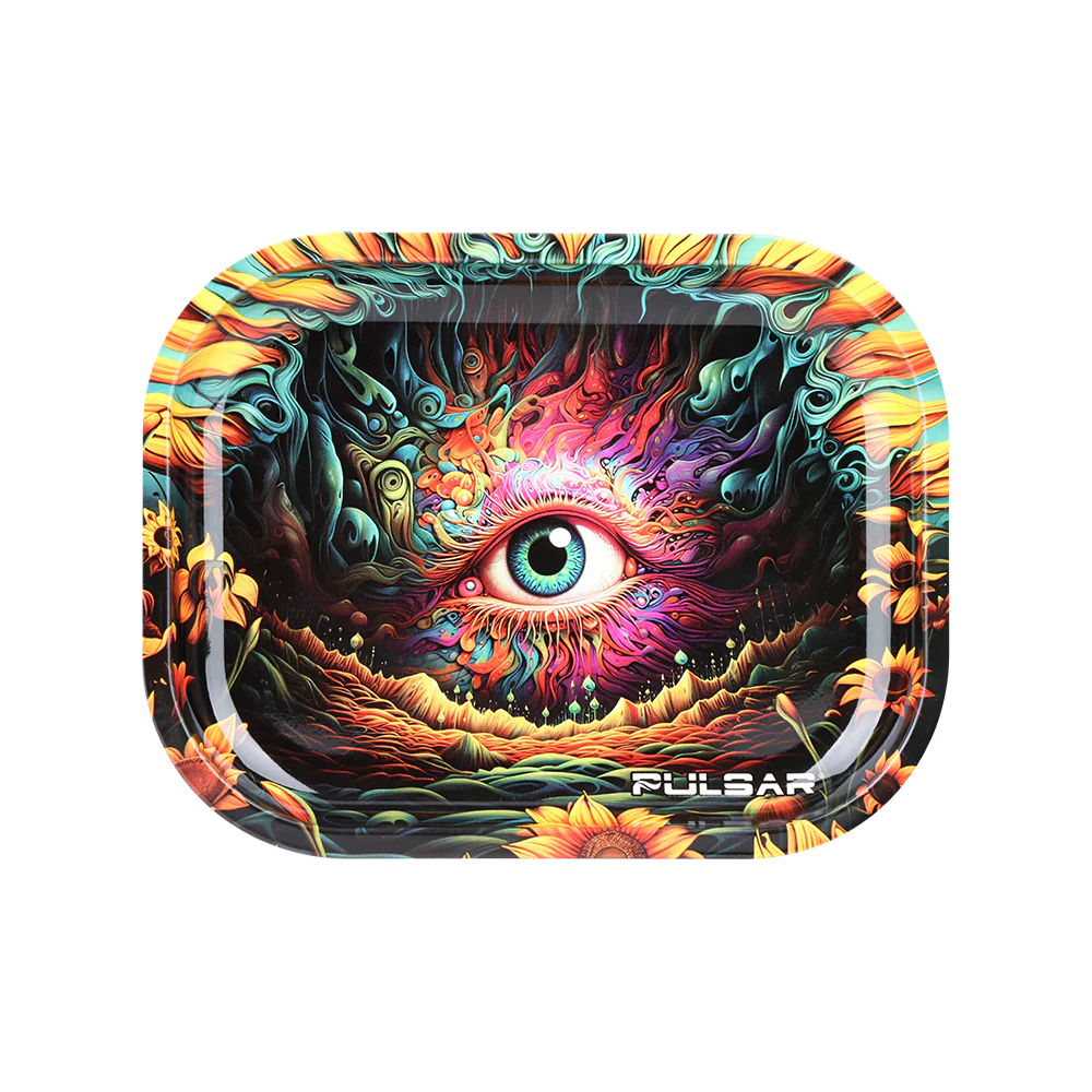 Pulsar Rolling Tray - 7x5.5 - Sunflower of the Mind