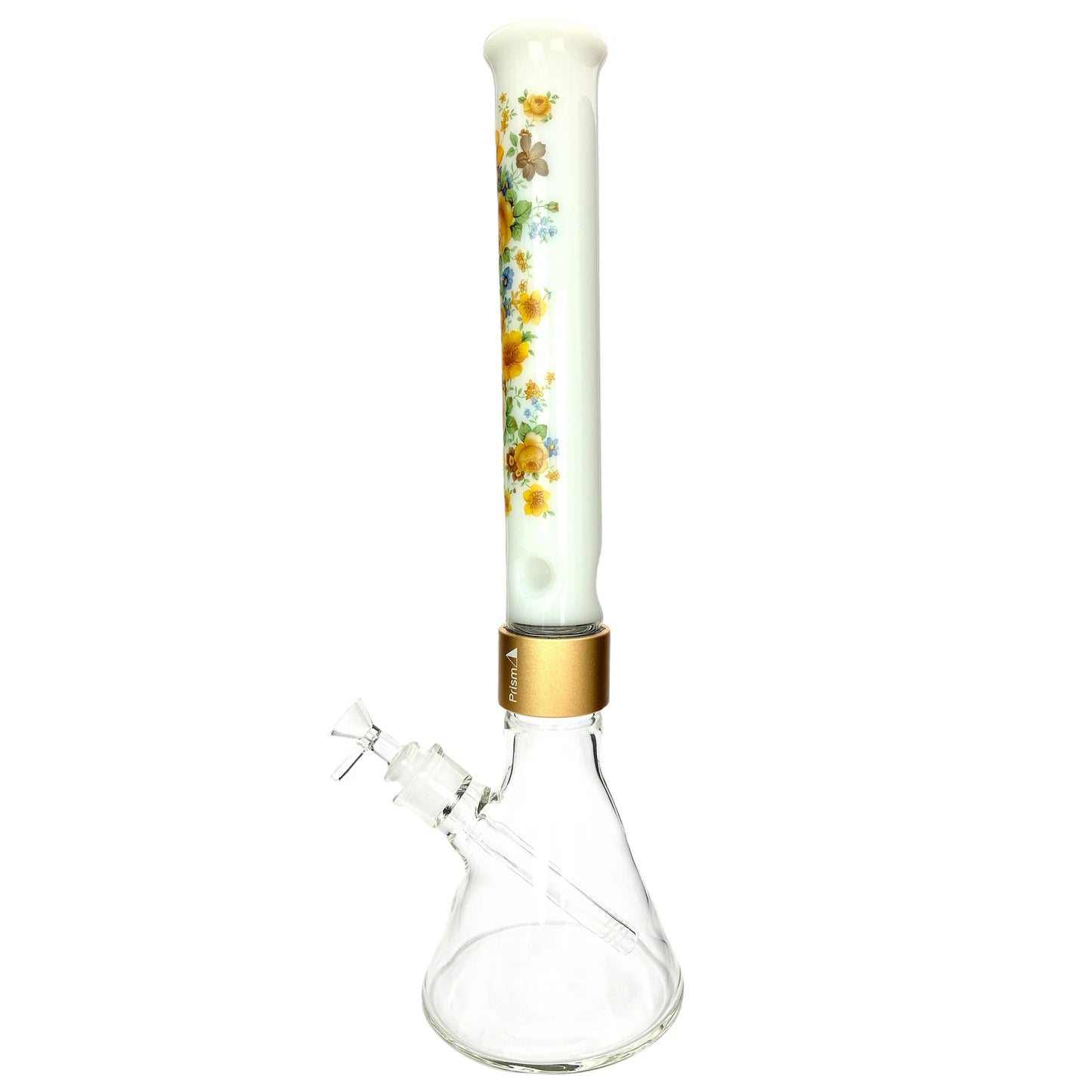 Prism Water Pipes Vintage Floral Beaker Single Stack