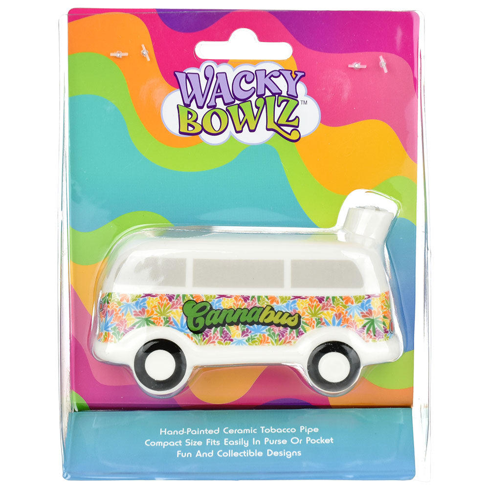 Wacky Bowlz Ceramic Pipe - Cannabus