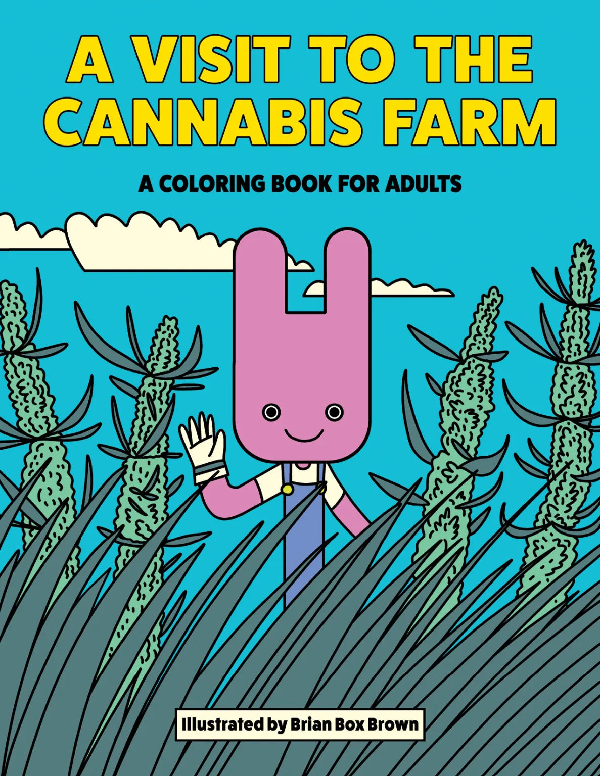 Wood Rocket Coloring Book - A Visit to the Cannabis Farm