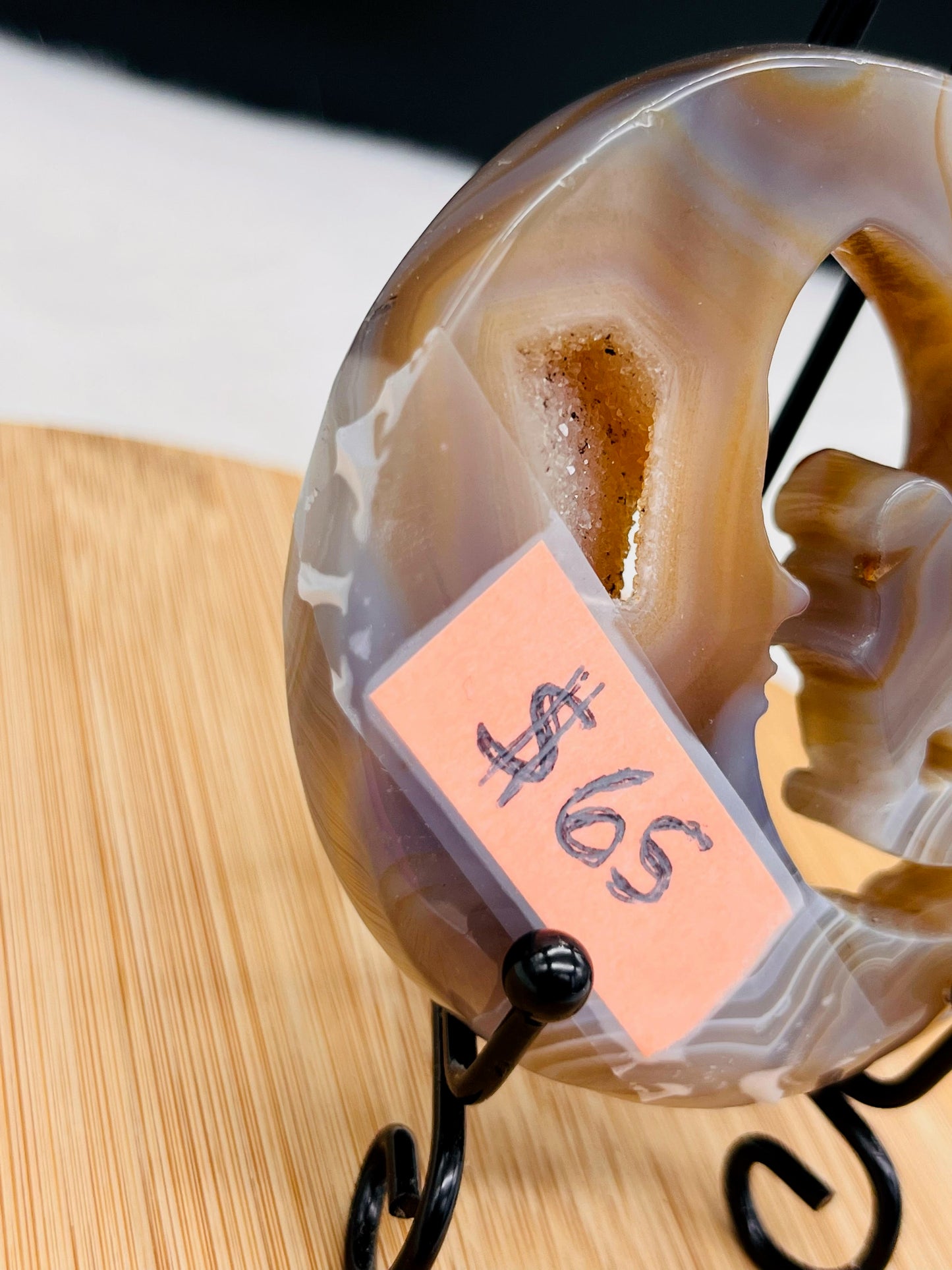 Agate Fairy Carving