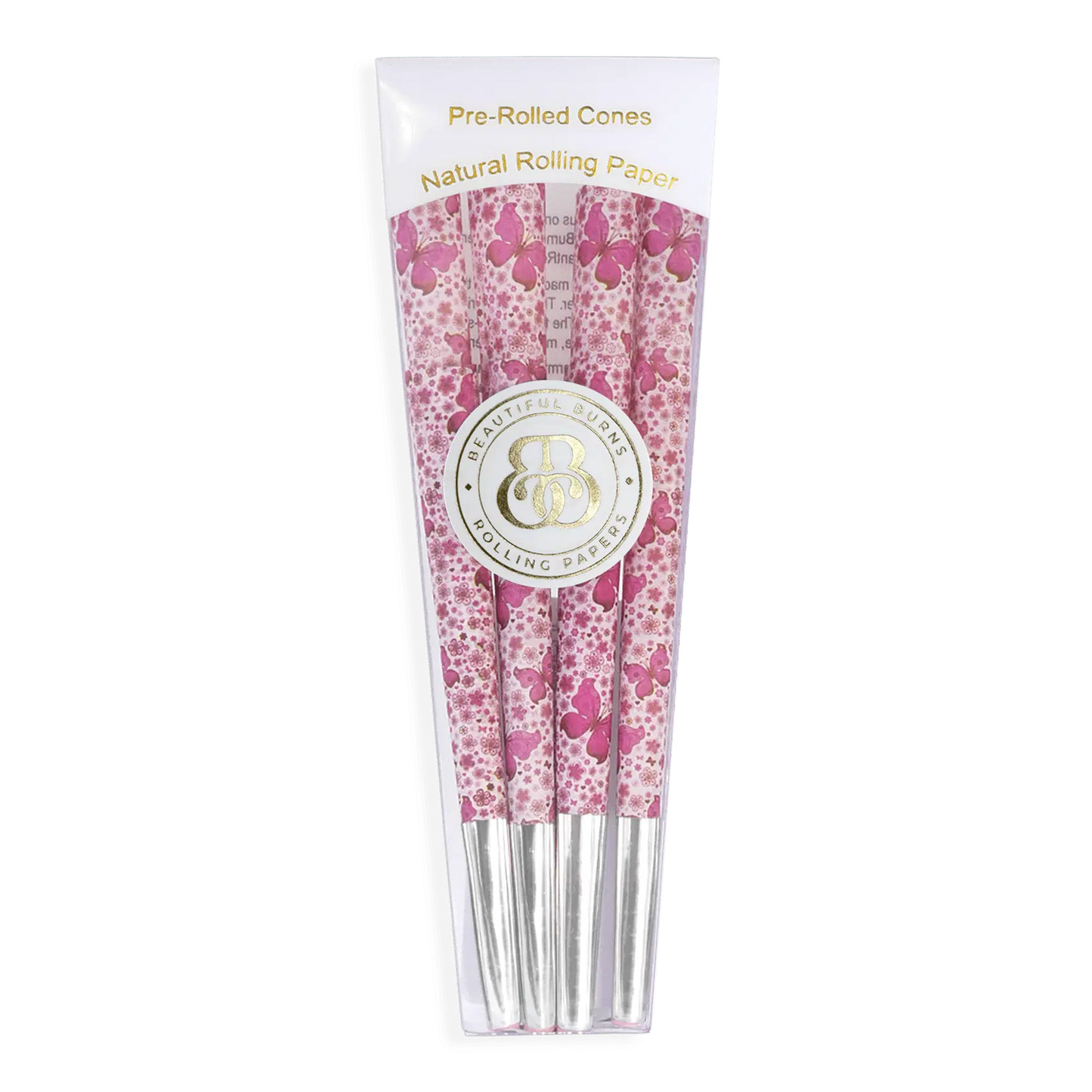 Beautiful Burns Cones - Pink Butterfly