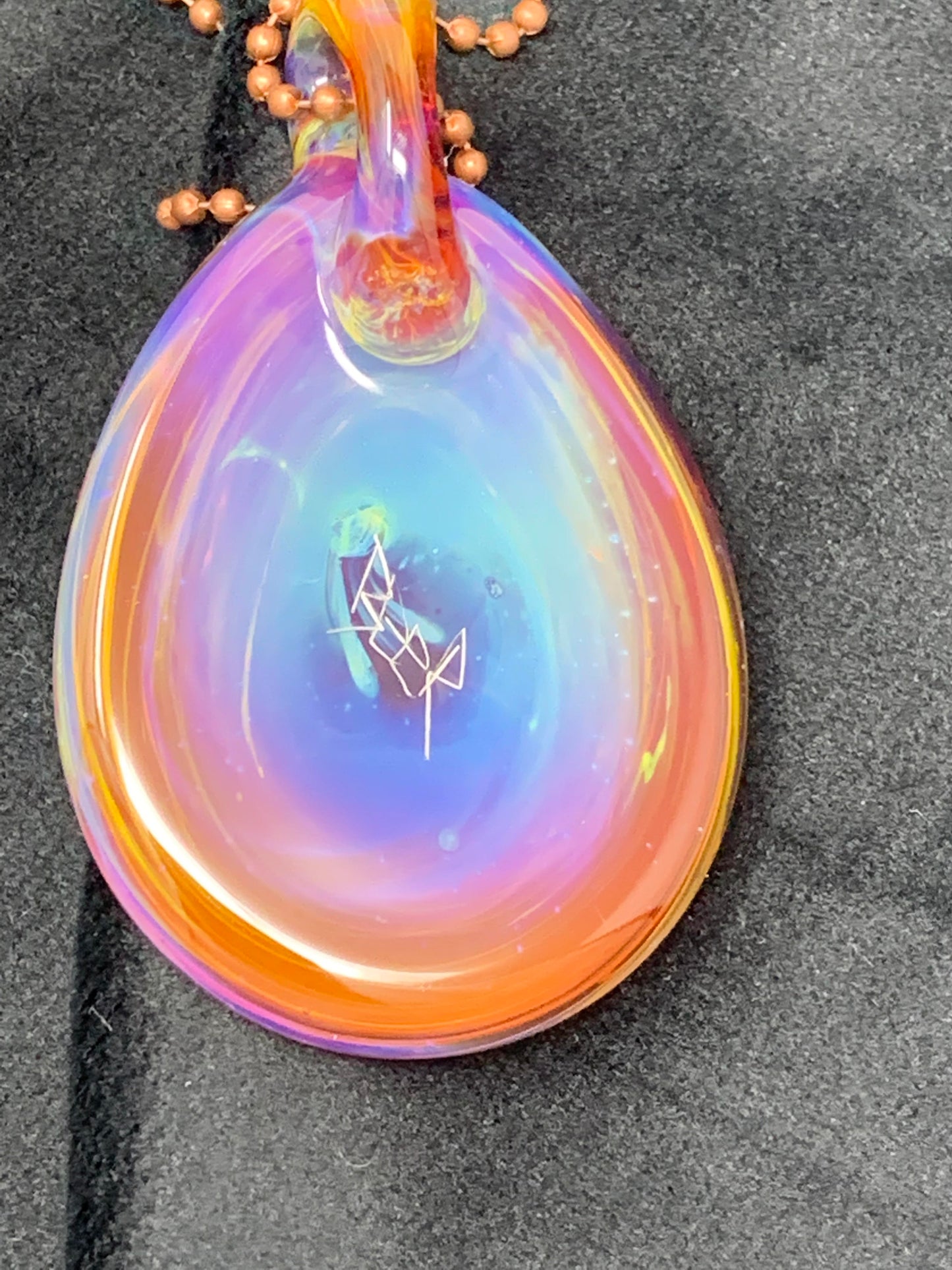 Beer Glass Chaos Pendant #2