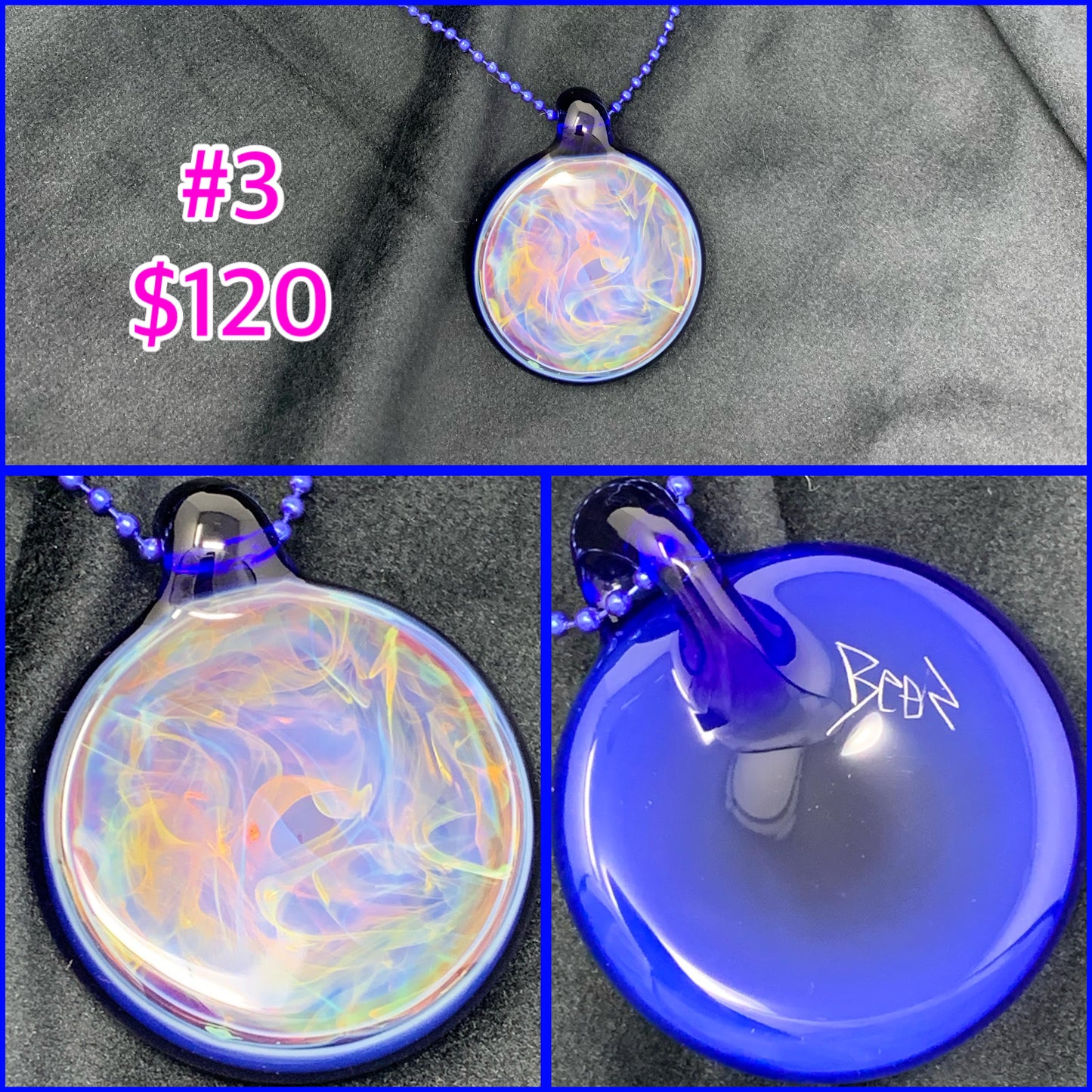 Beer Glass Chaos Pendant #3