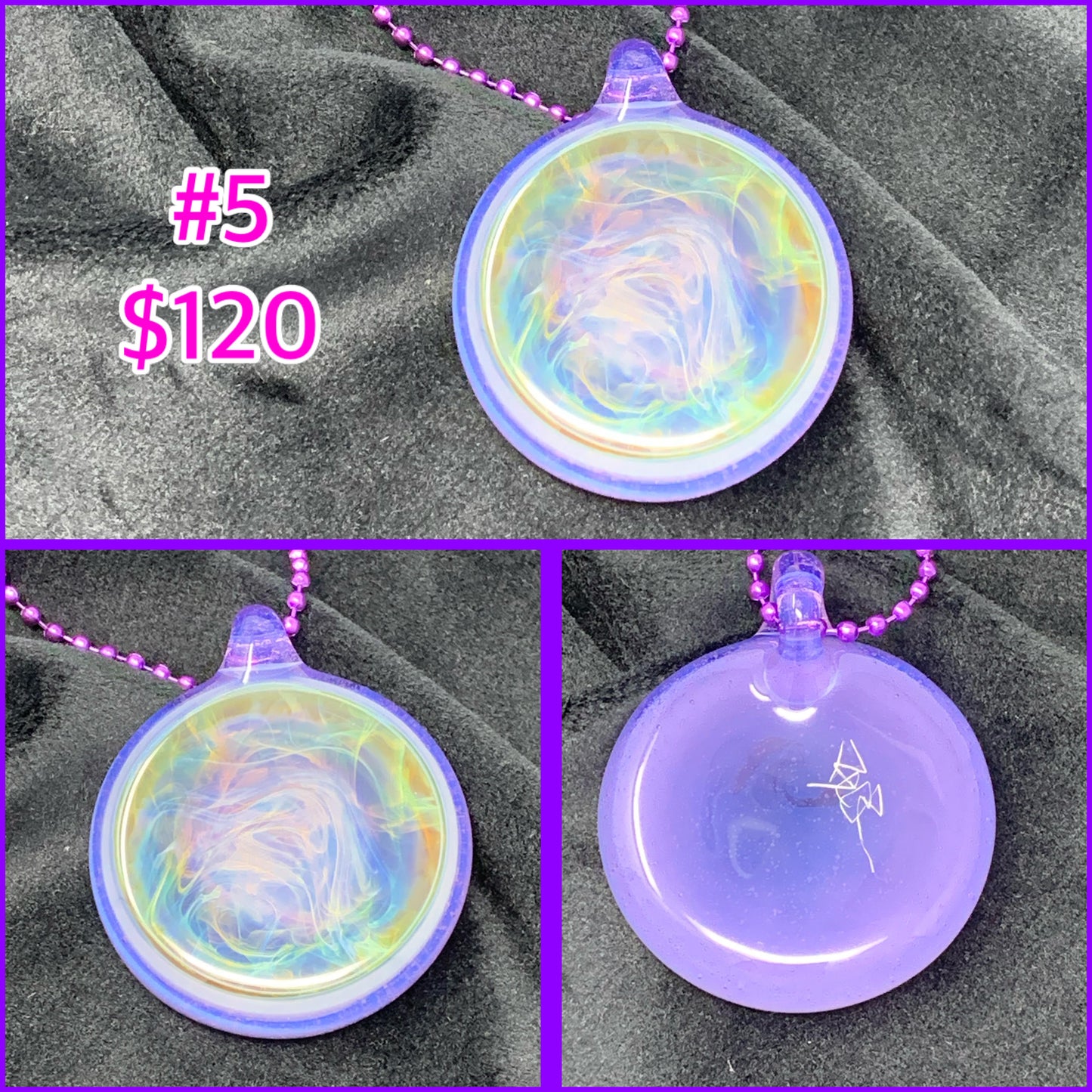 Beer Glass Chaos Pendant #5
