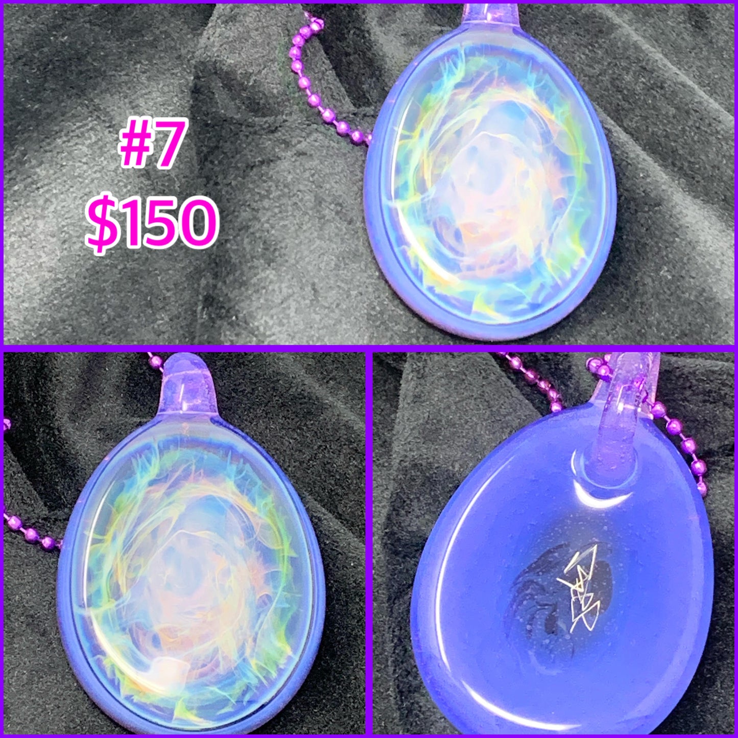 Beer Glass Chaos Pendant #7