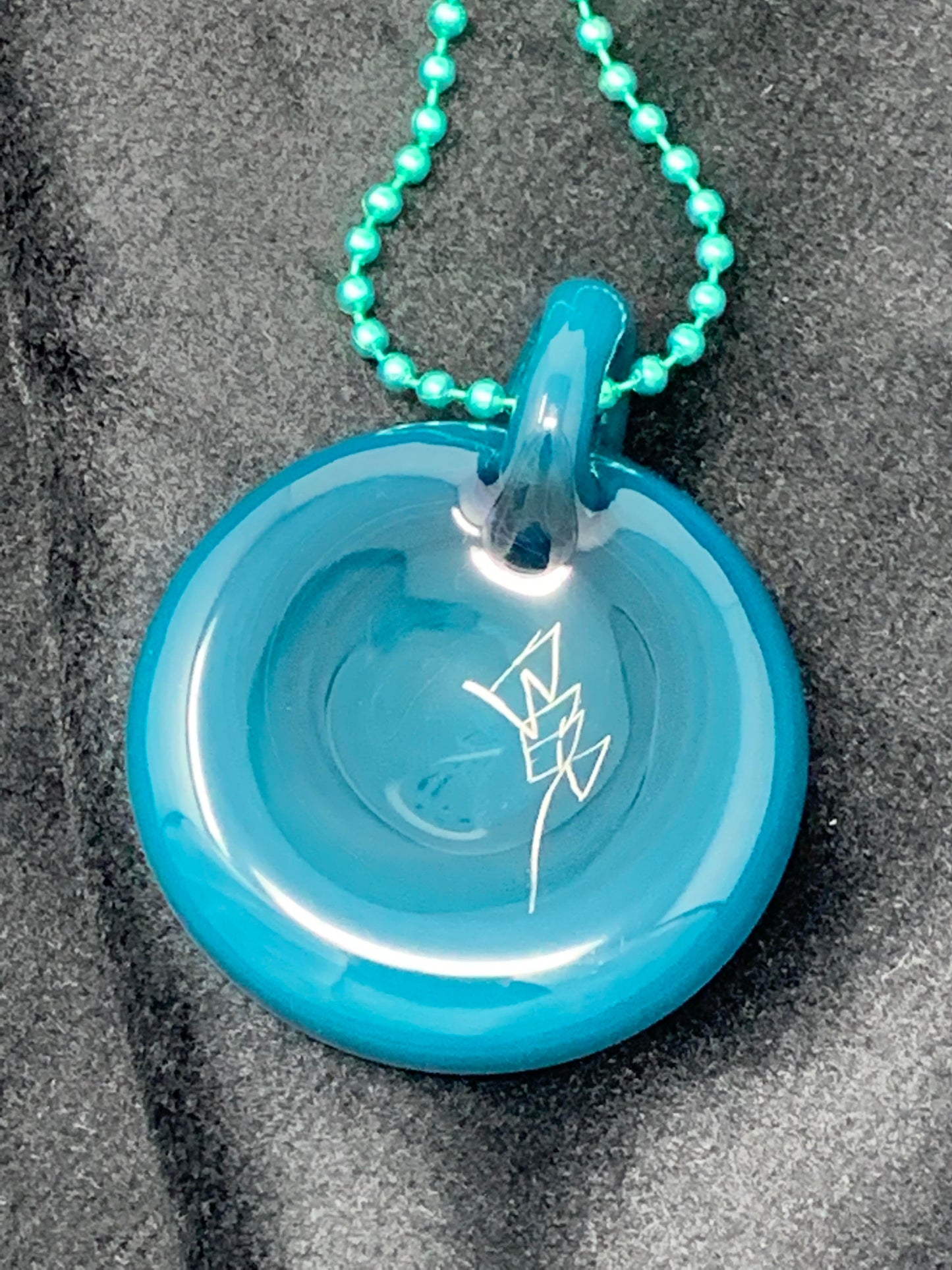 Beer Glass Chaos Pendant #8