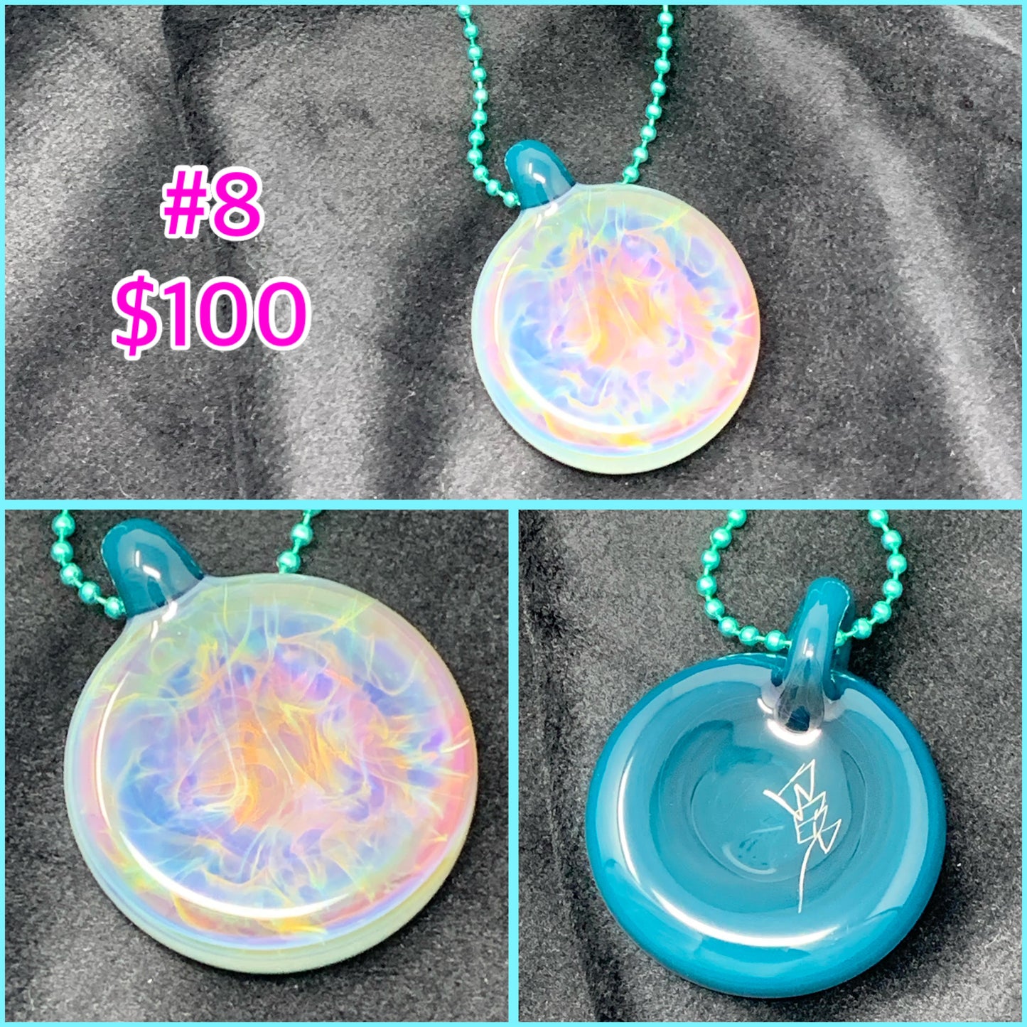 Beer Glass Chaos Pendant #8