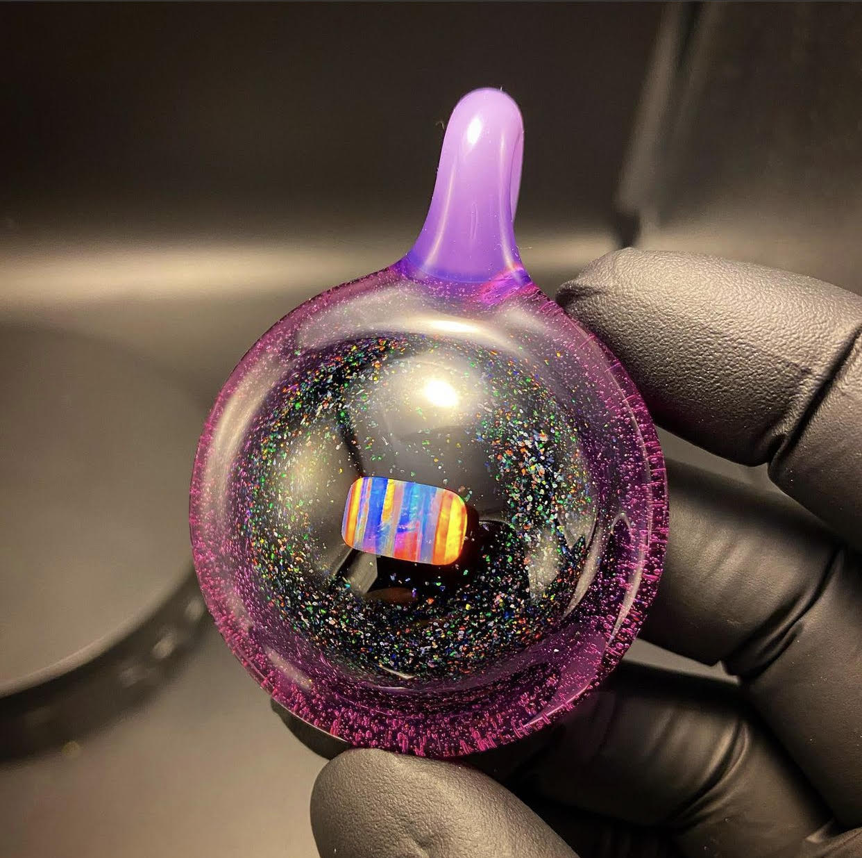 Kevin Bergesson Galaxy/Phaze/Pastel Potion Cropal & Opal Pendant