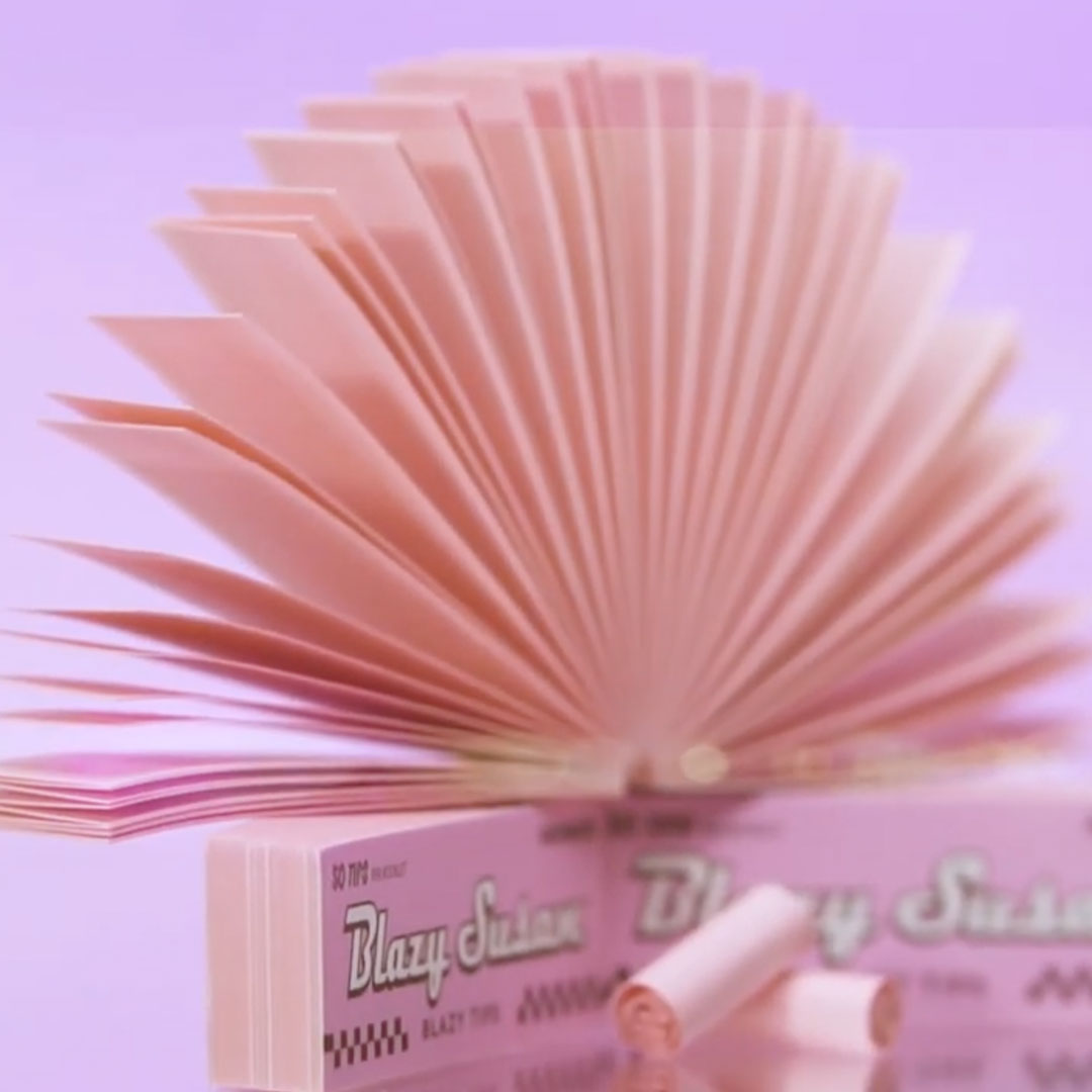 Blazy Susan Pink Filter Tips