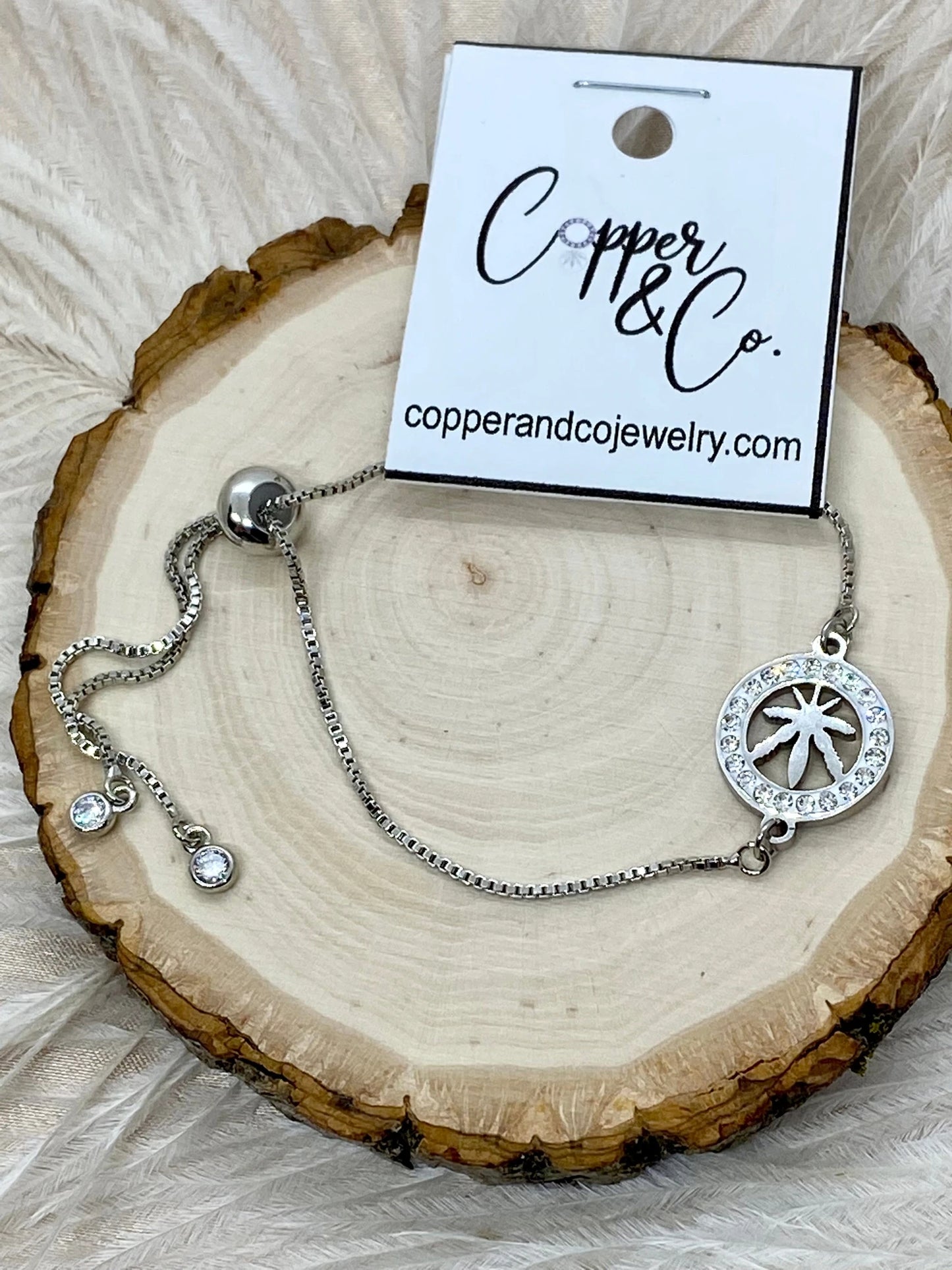 Blunted Connector Bolo Bracelet - Stainless by Copper & Co