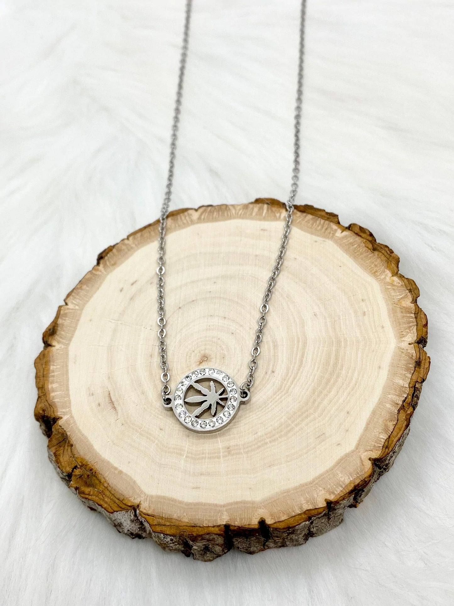 Blunted Connector Necklace - Stainless by Copper & Co