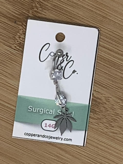 Chronic Waterfall Belly Ring - Stainless