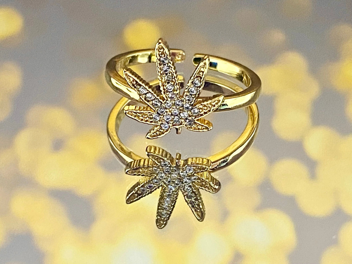 Smoke Ring - Adjustable Gold by Copper & Co